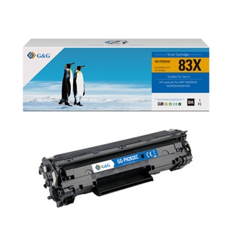 Papírenské zboží - G&G kompatibilní toner s CF283X, black, 2200str., NT-PH283XCU, pro HP LaserJet Pro M201,