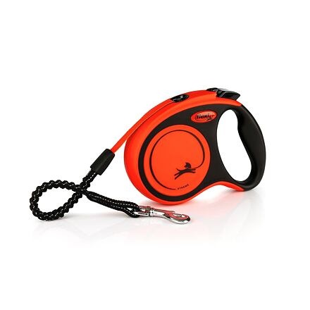 Papírenské zboží - Flexi Xtreme S pásek 5 m, max. 20 kg, černá/oranžová