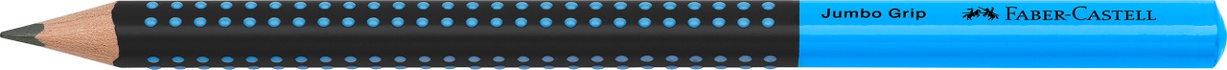 Papírenské zboží - Grafitová ceruzka Jumbo Grip Two Tone, modrá / čierna Faber-Castell 511910