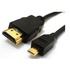 Papírenské zboží - Kábel HDMI M- HDMI (micro) M, High Speed, 2m, pozlátené konektory, čierna