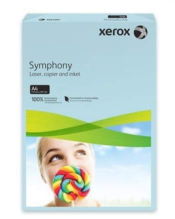 Papírenské zboží - Xerografický papír "Symphony", modrá, A4, 80g, XEROX