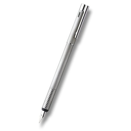 Papírenské zboží - Lamy Logo Brushed Steel hrot F