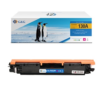 Papírenské zboží - G&G kompatibilní toner s CF353A, magenta, 1000str., NT-PH353M, HP 130A, pro HP Color Lase