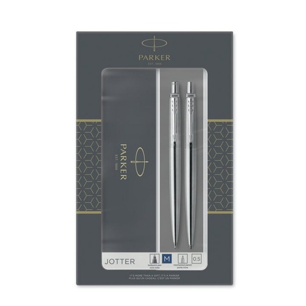 Papírenské zboží - Parker Jotter Stainless Steel CT sada kuličková a mechanická tužka